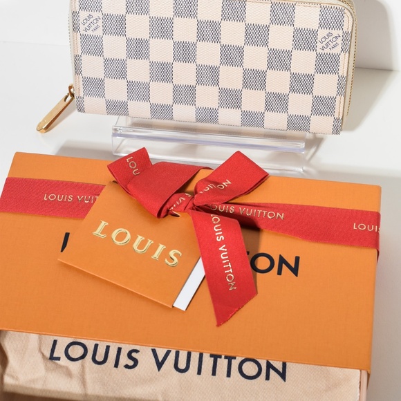 Louis Vuitton Damier Azure Zippy wallet with Box and Dust Bag - Picture 14 of 14